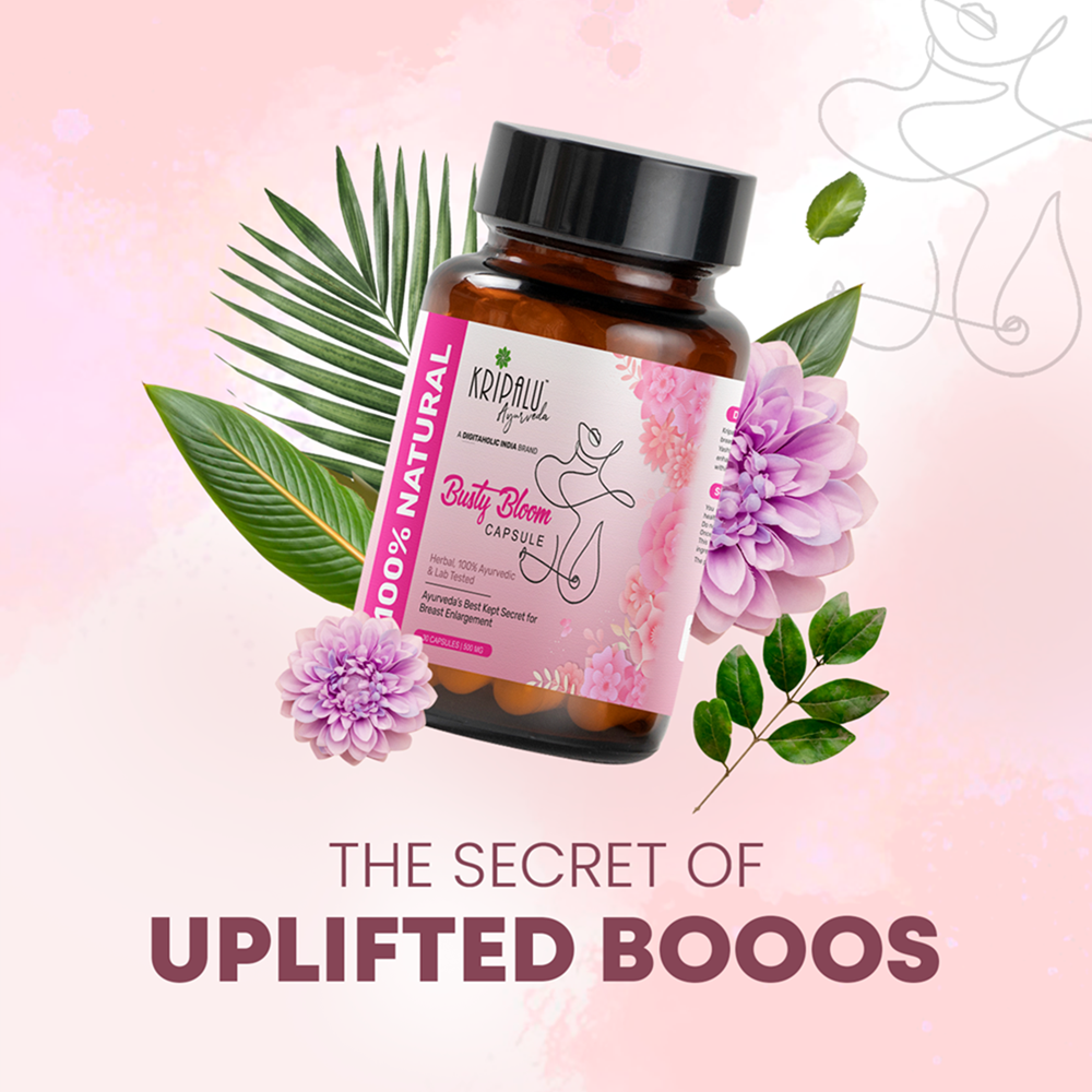Kripalu Ayurveda's Premium Bosom Boost Tablet Women's Health - Image 2